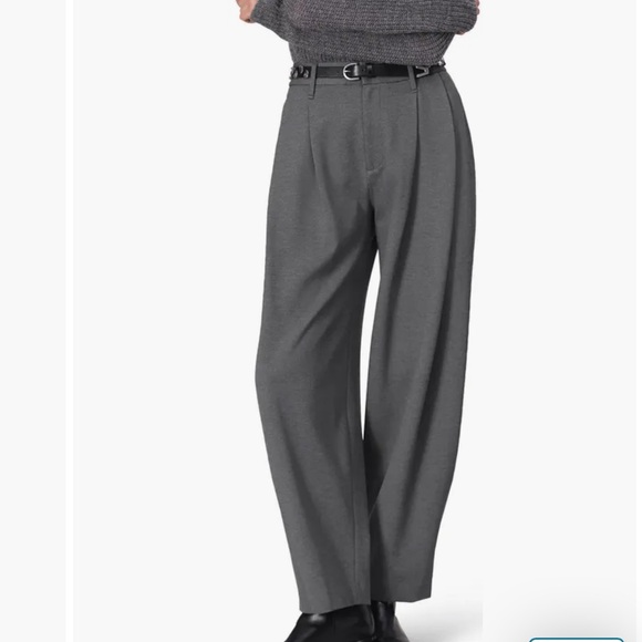 rag & bone Pants - NWT rag & bone size 10 - pleated dress pants - charcoal grey tailored oversized